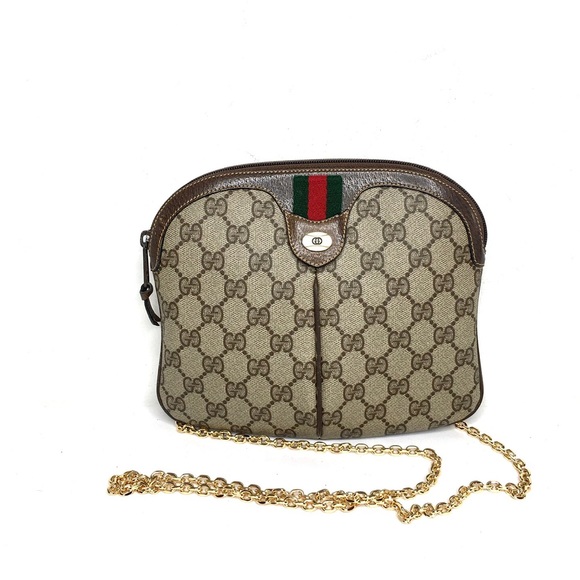 Authentic Gucci brown monogram crossbody bag - Picture 2 of 16
